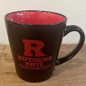 Rutgers Scarlet Knights Unite‎ Half Marathon/8K Limited Edition Coffee Mug 12 oz